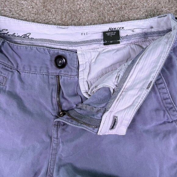 Eddie Bauer Womens Mercer Fit Gray Pants Slim Straight Sz 6 Mid Rise 32x30 E668 - Picture 3 of 14